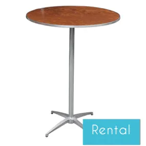 30" x 42" Round Cocktail Table