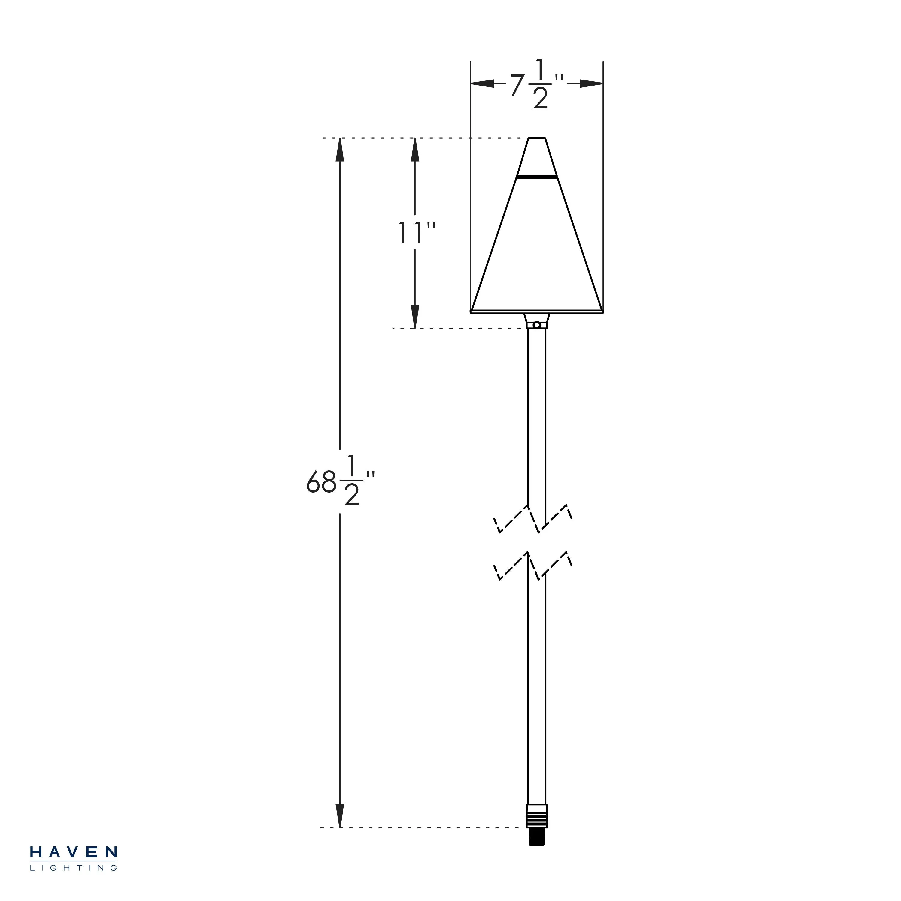 9 Series Classic White Bourbon Brass LED Tiki Torch Light