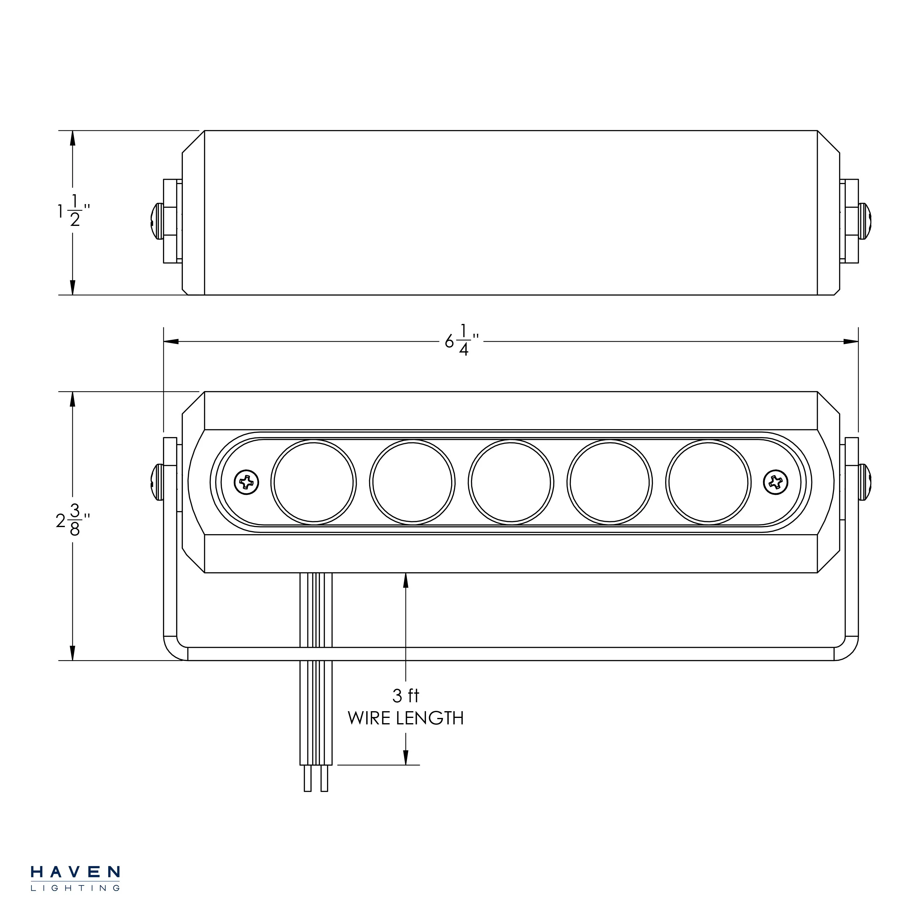 9 Series Classic White LED Feature Light