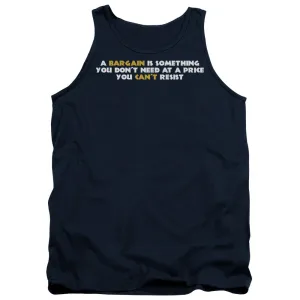 A Bargain Mens Tank Top Shirt Navy