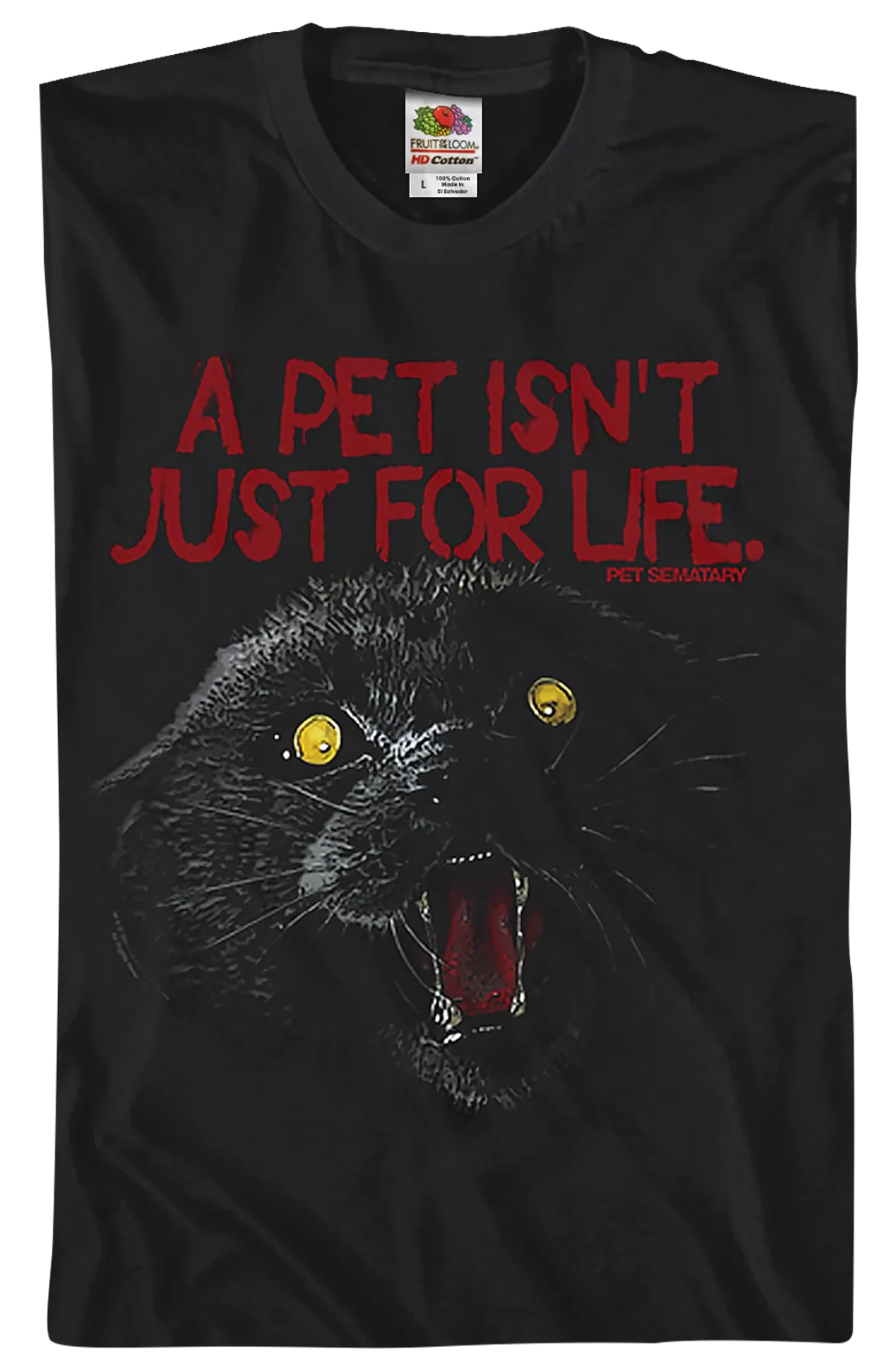 A Pet Isn't Just For Life Pet Sematary T-Shirt