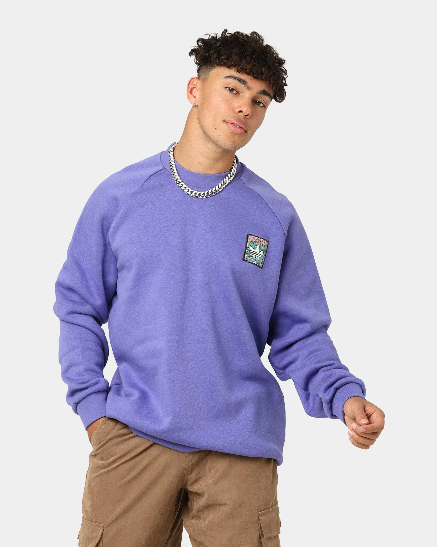 Adidas Originals Sweatshirt Purple