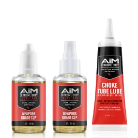 AiM CLP | Weapons Grade CLP | Bundle | 1 oz sprayer   1 oz precision   0.70 oz Grease