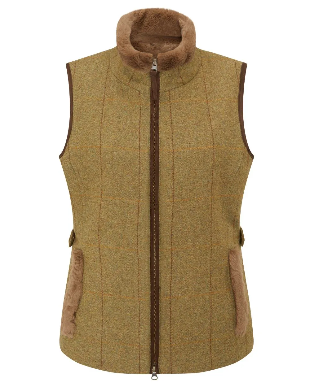 Alan Paine Combrook Tweed Ladies Gilet