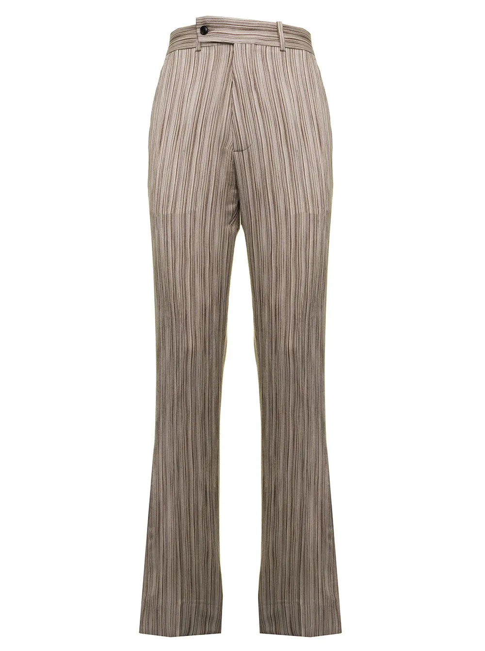 Amiri Vertical Striped Flared Trousers