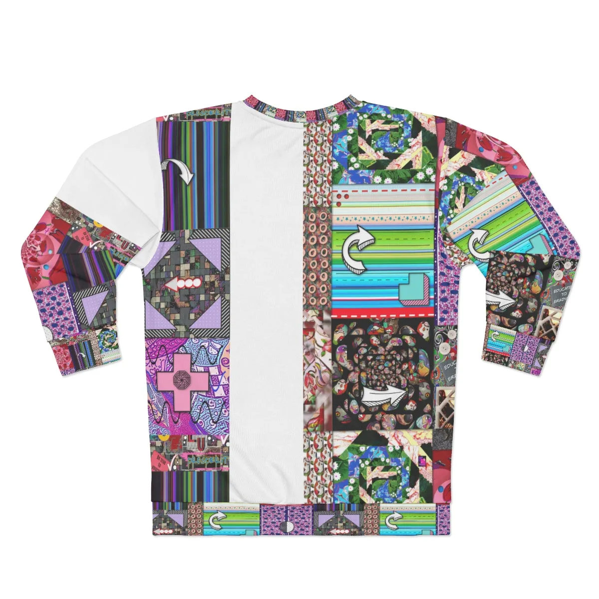 AOP Unisex Sweatshirt PATCHWORK