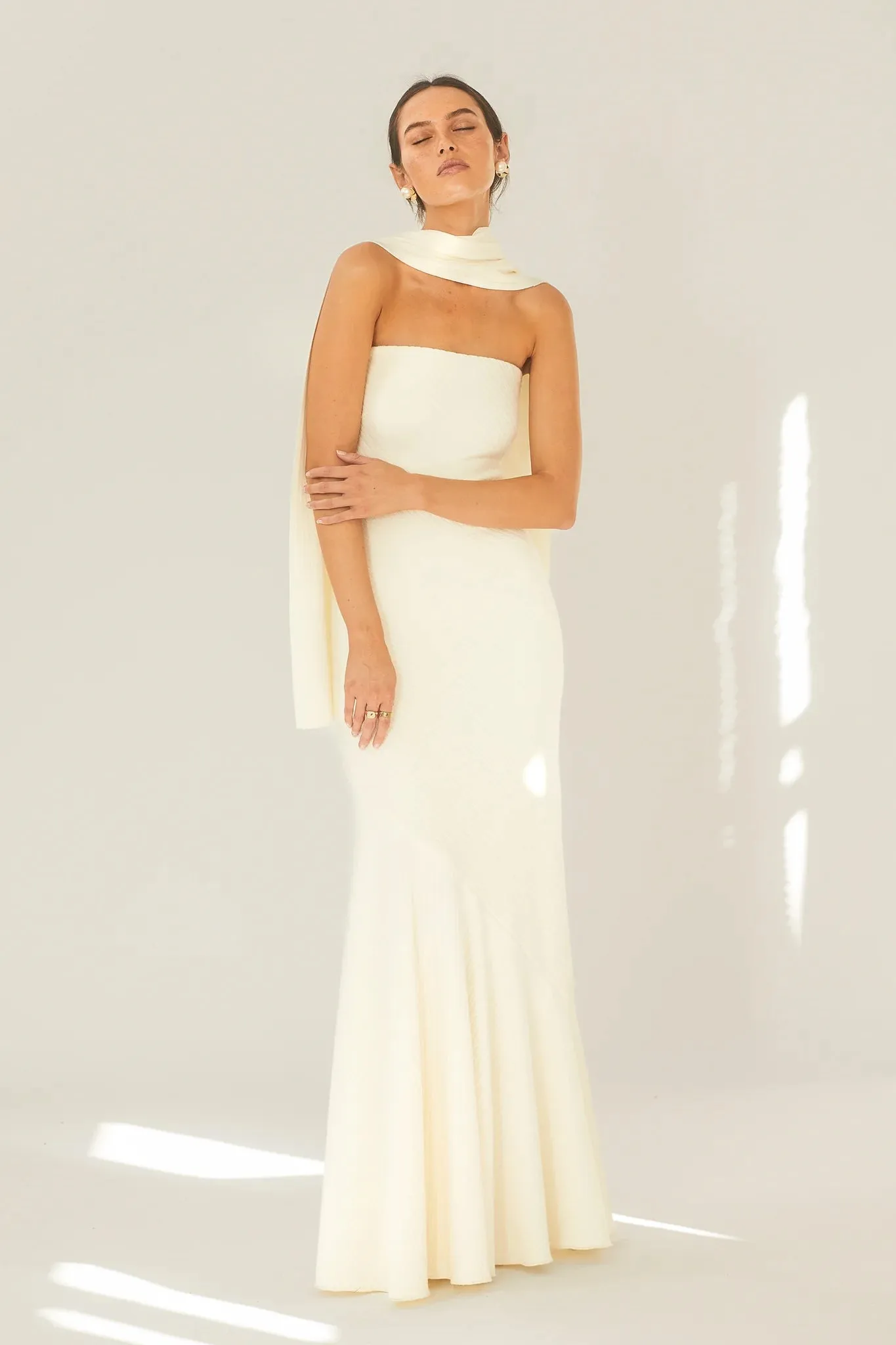 Arcina Ori Juliana Dress - Ivory