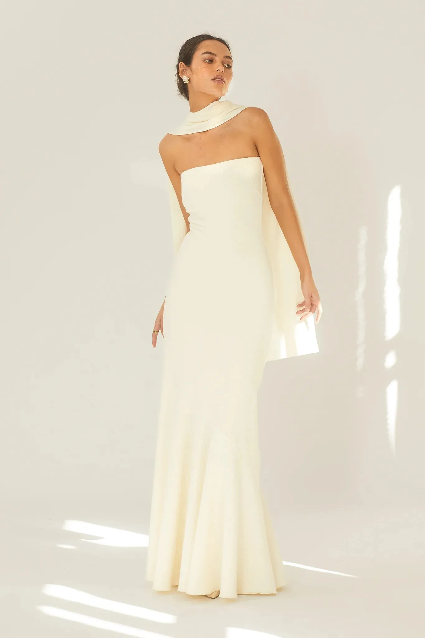 Arcina Ori Juliana Dress - Ivory