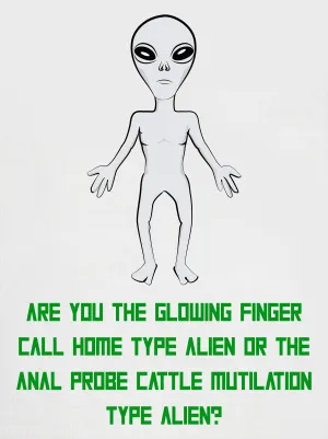 Are you the glowing finger call home type alien Kids T-Shirt