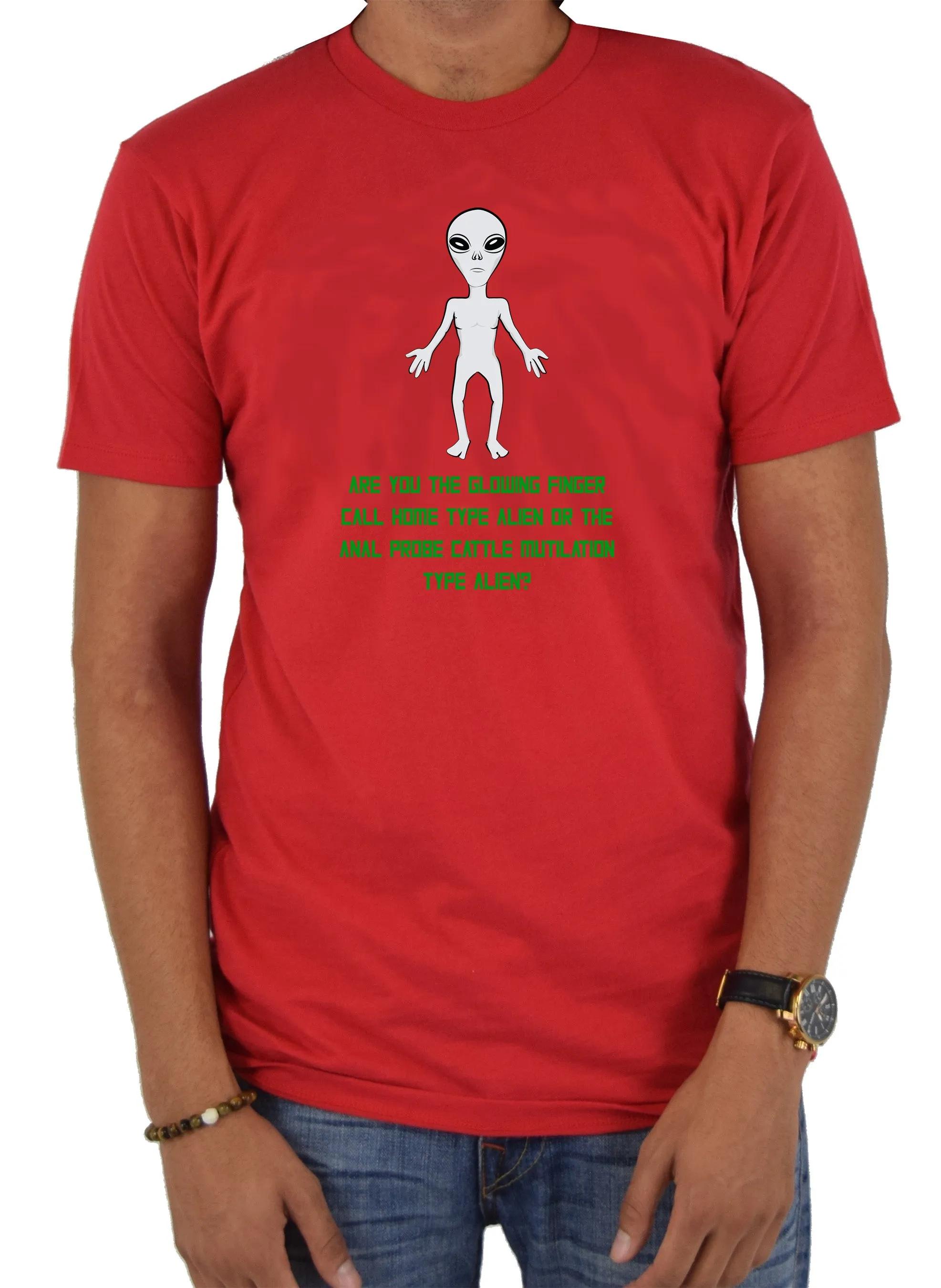 Are you the glowing finger call home type alien T-Shirt