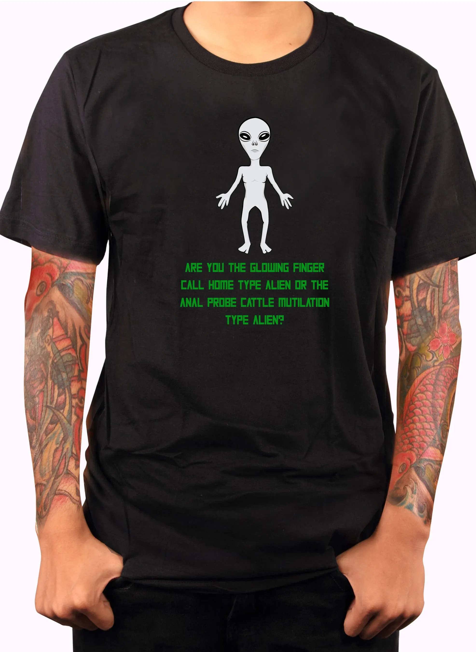 Are you the glowing finger call home type alien T-Shirt