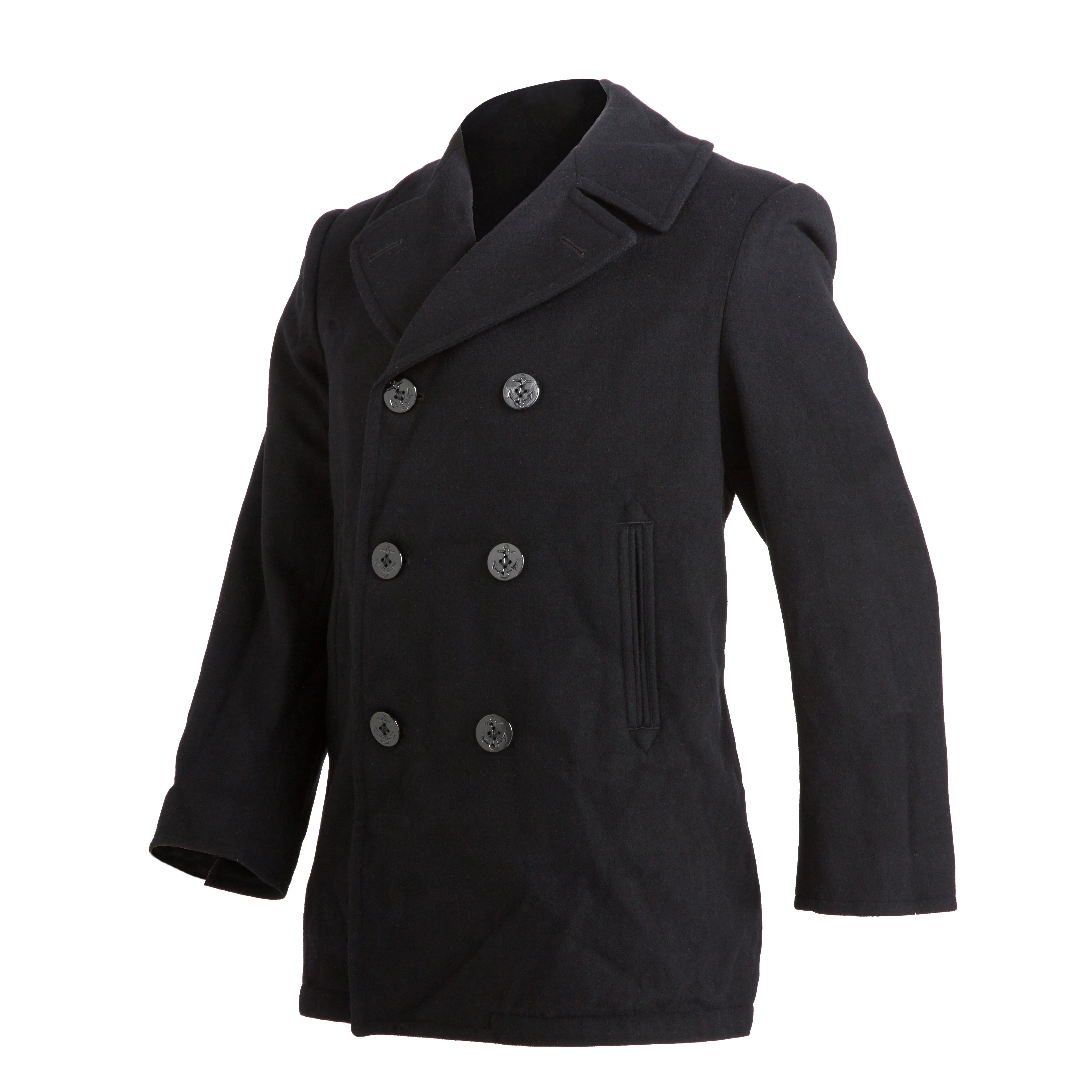 AS-IS NAVY Men's Enlisted Peacoat