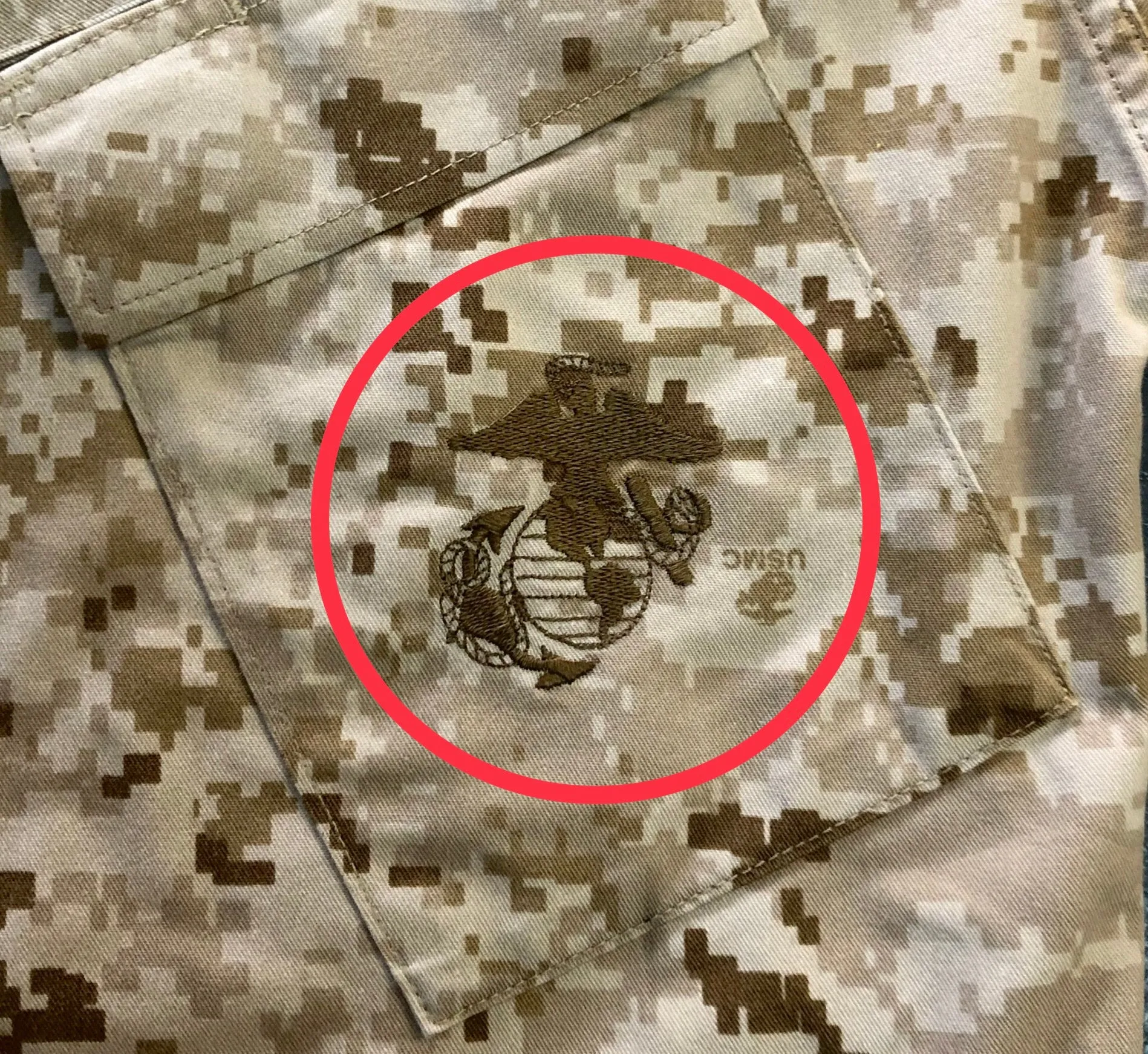 AS-IS USMC MARPAT Desert Blouse