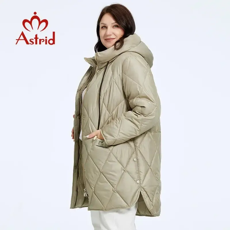 Astrid Women's Winter Jacket 2023 Plus Size Women Parka Long Down