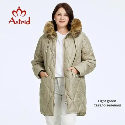 Astrid Women's Winter Jacket 2023 Plus Size Women Parka Long Down