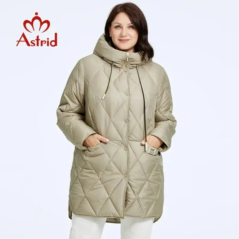 Astrid Women's Winter Jacket 2023 Plus Size Women Parka Long Down