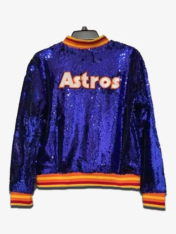 Astros Sequin Jacket