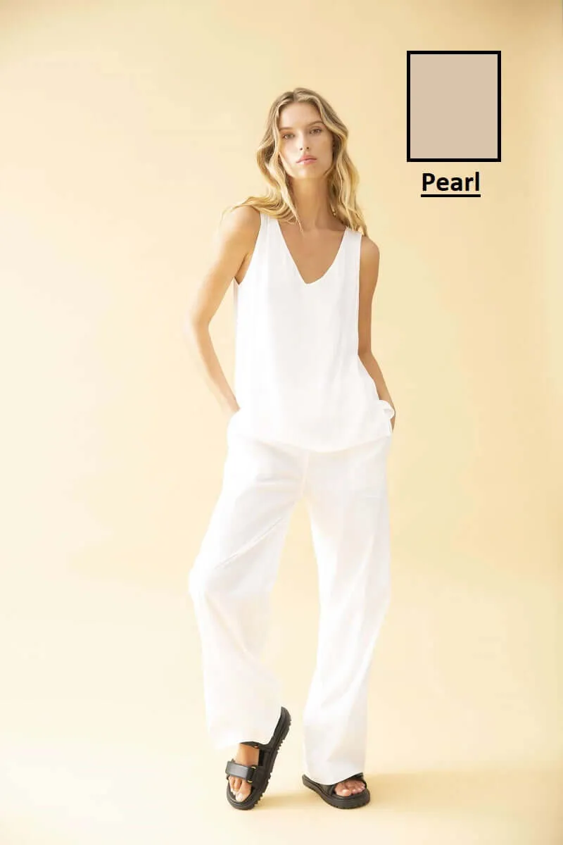 Audrey Tank in Pearl F67 2703 by Mela Purdie