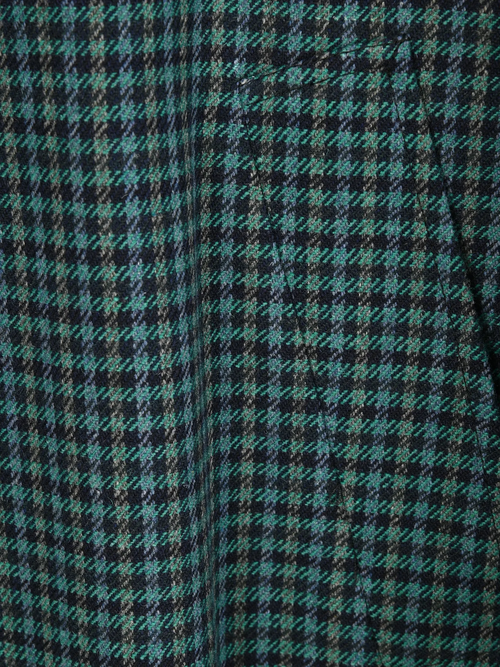 Balenciaga Checked Collared Coat