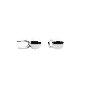 Ball Ear Cuffs Silver