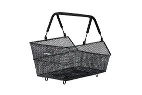 Basil Cento MIK - Bicycle Basket - Rear - Black