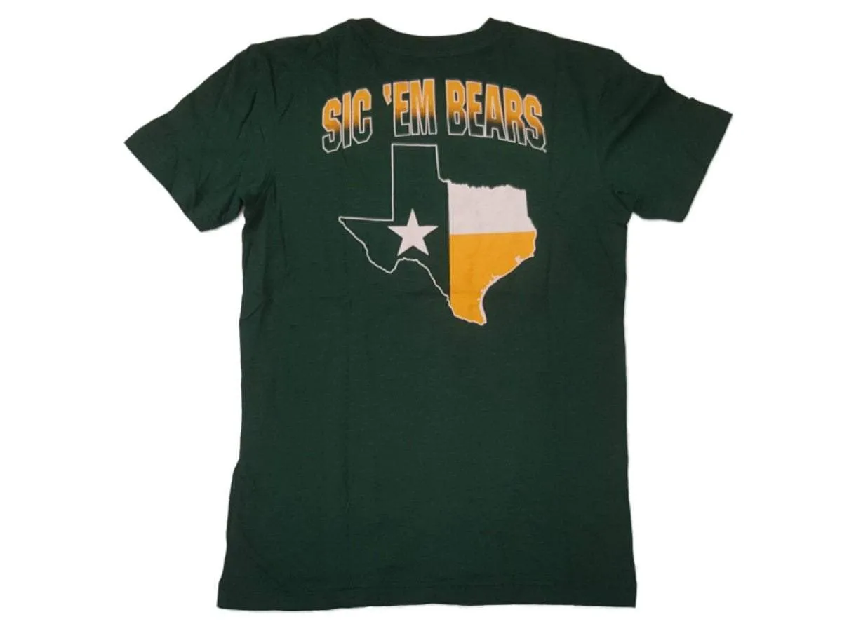 Baylor Bears Colosseum YOUTH Boy's Green "SIC 'EM BEARS" SS T-Shirt 12-14 (M)