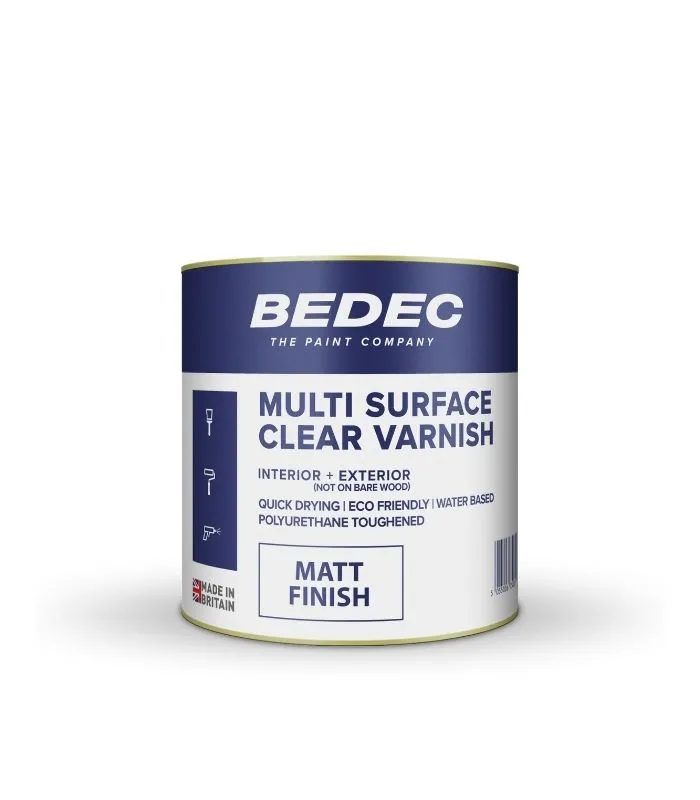 Bedec Multi Surface Clear Varnish