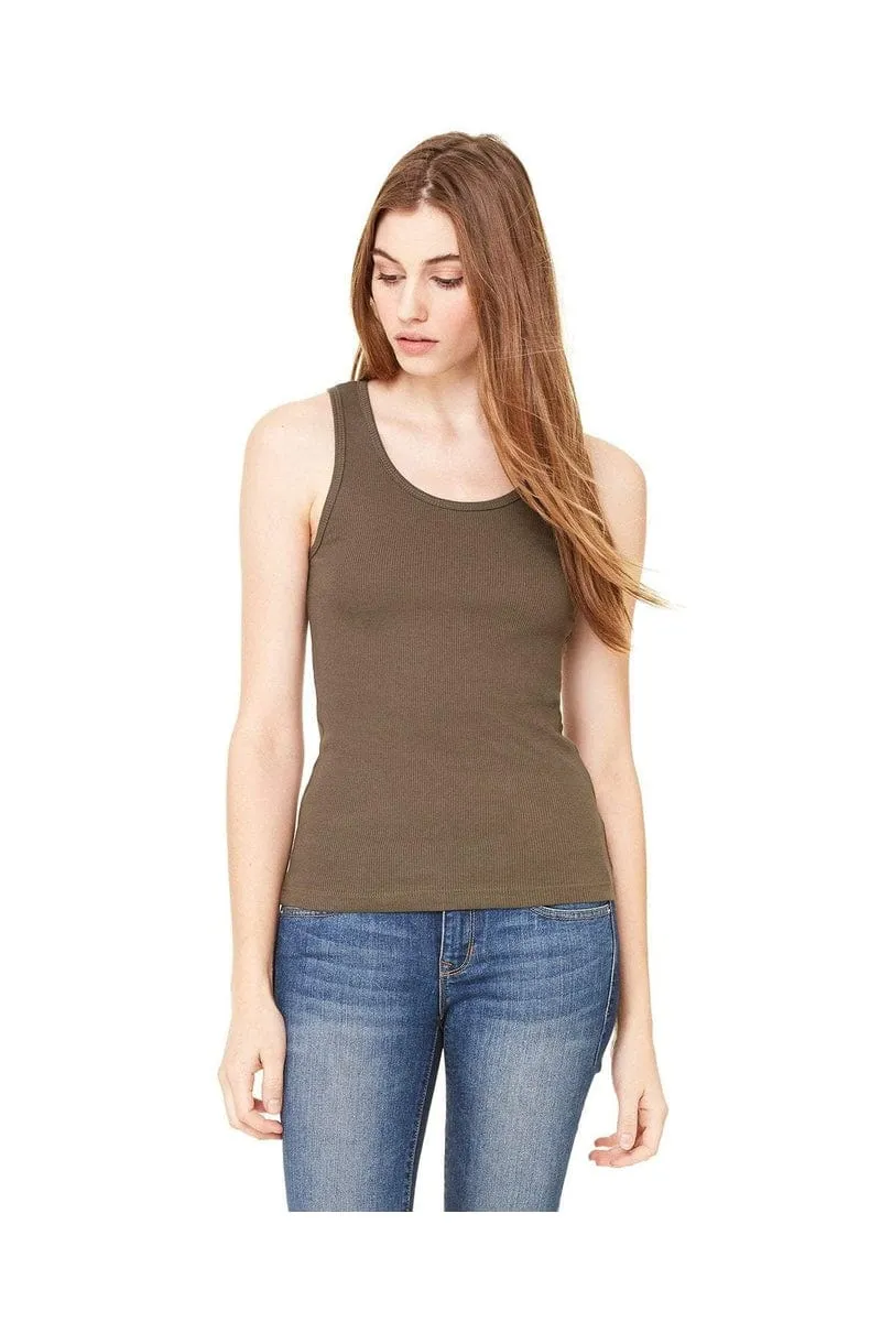 Bella Canvas 4000: Ladies' 2x1 Rib Tank