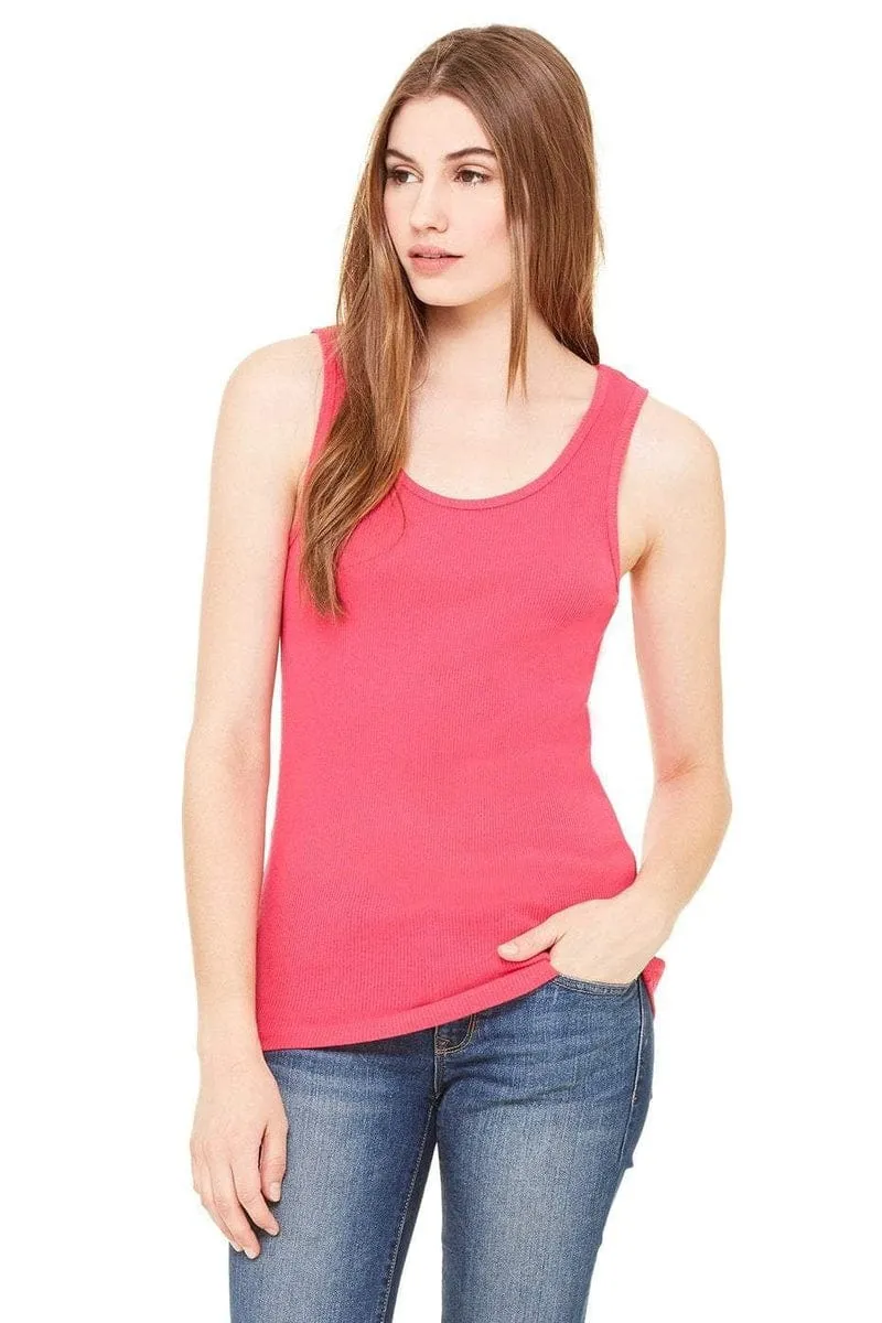 Bella Canvas 4000: Ladies' 2x1 Rib Tank