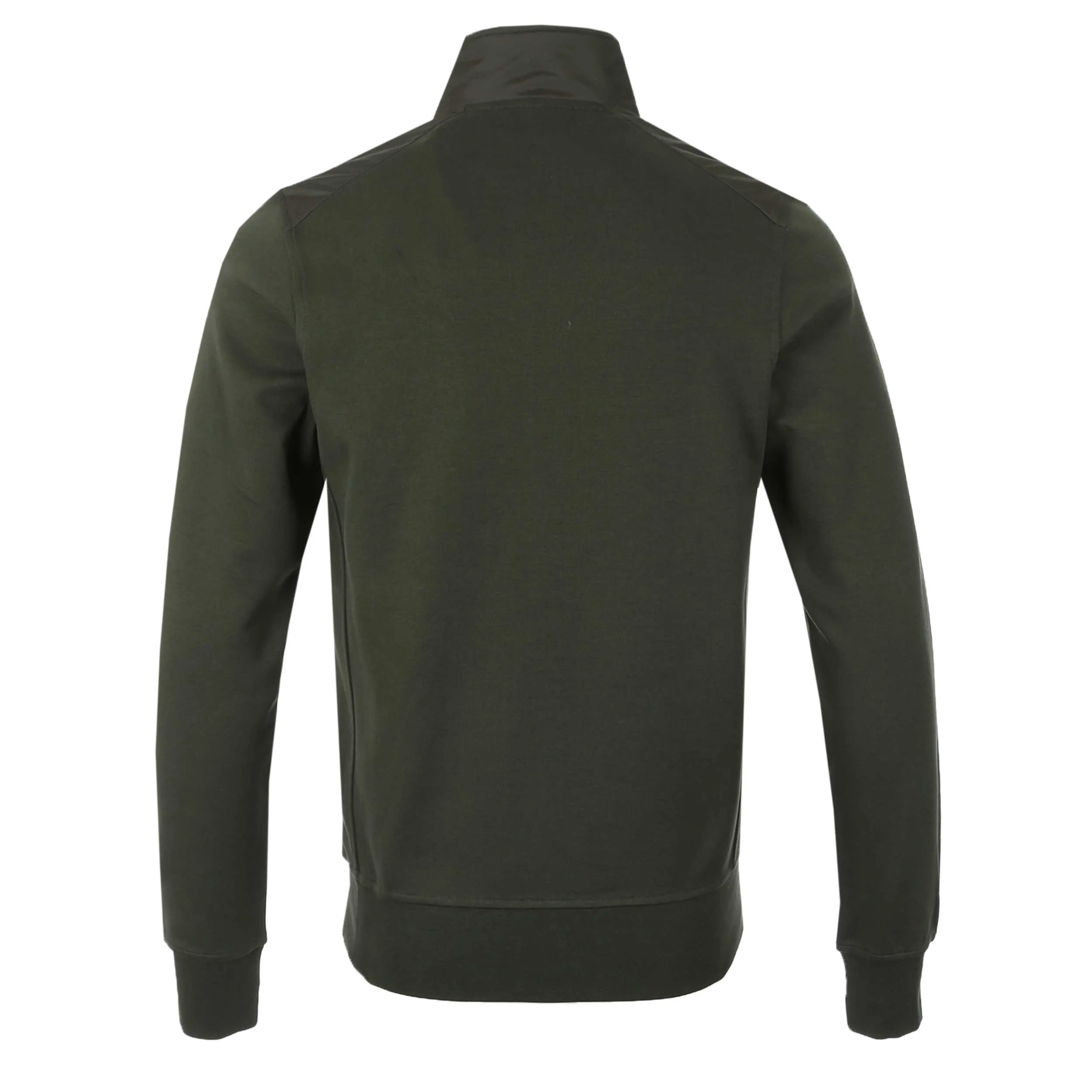 Belstaff Alloy Quarter Zip Sweat Top in Tile Green