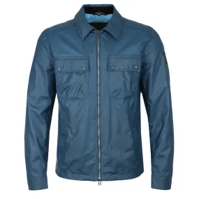 Belstaff Tonal Tour Overshirt Jacket in Legion Blue