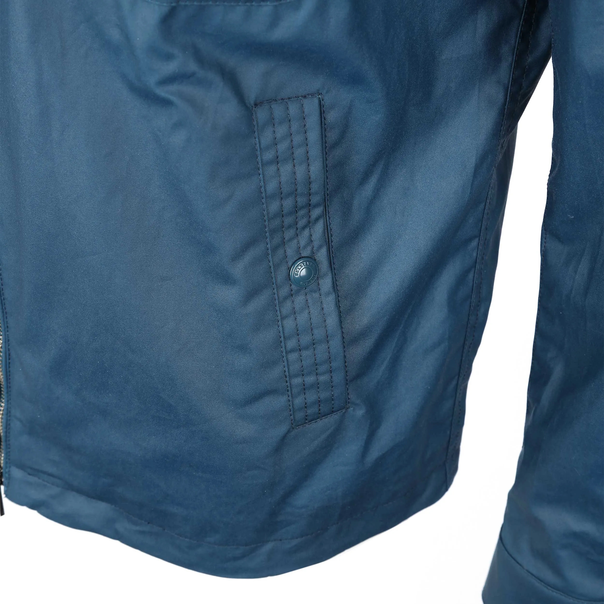 Belstaff Tonal Tour Overshirt Jacket in Legion Blue