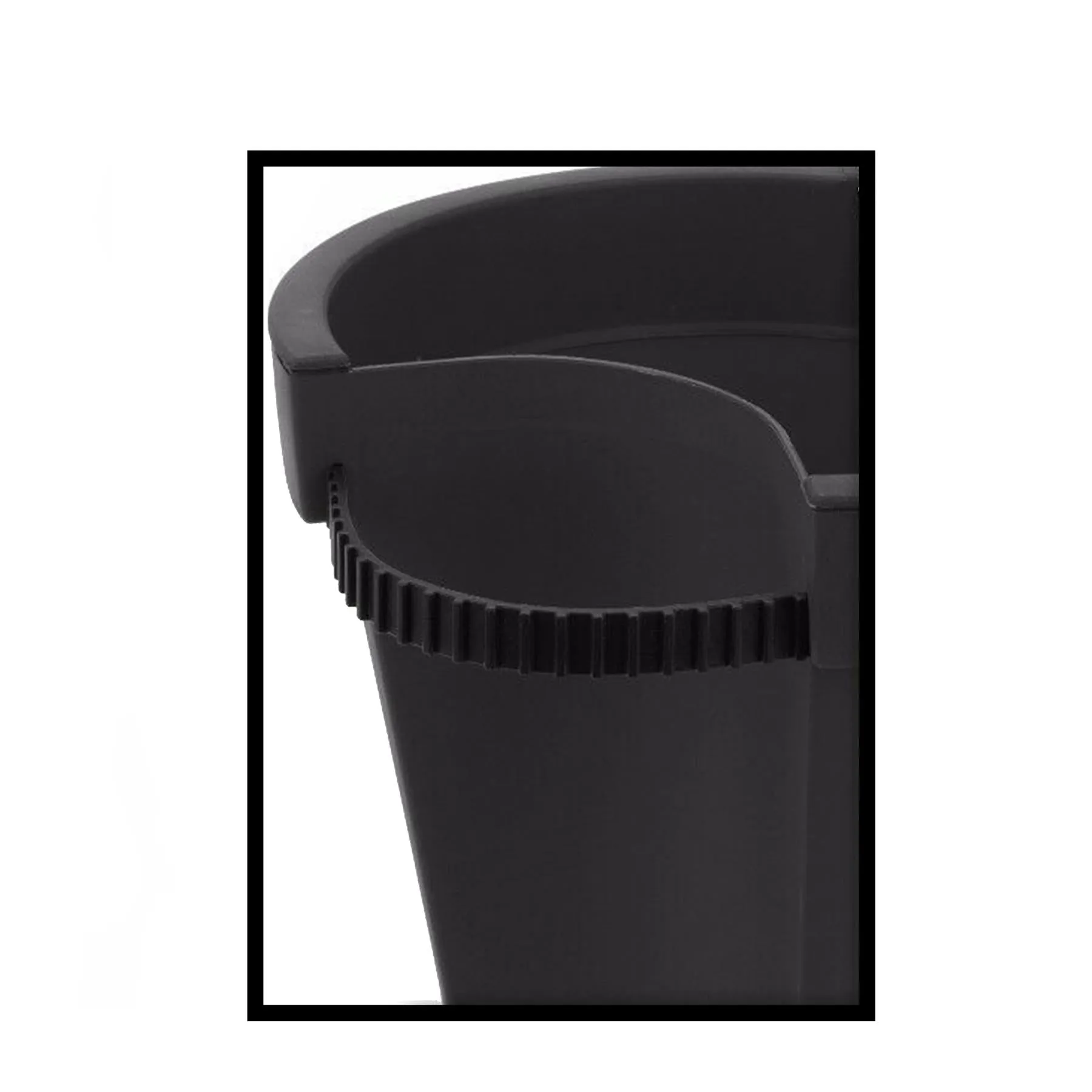 Black Drainpipe Planter