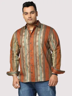 Blaze Digital Printed Full Sleeve Men's Plus Size