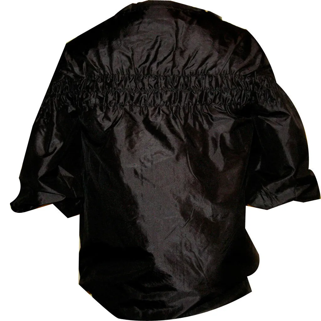 Bombay Black Silk Jacket