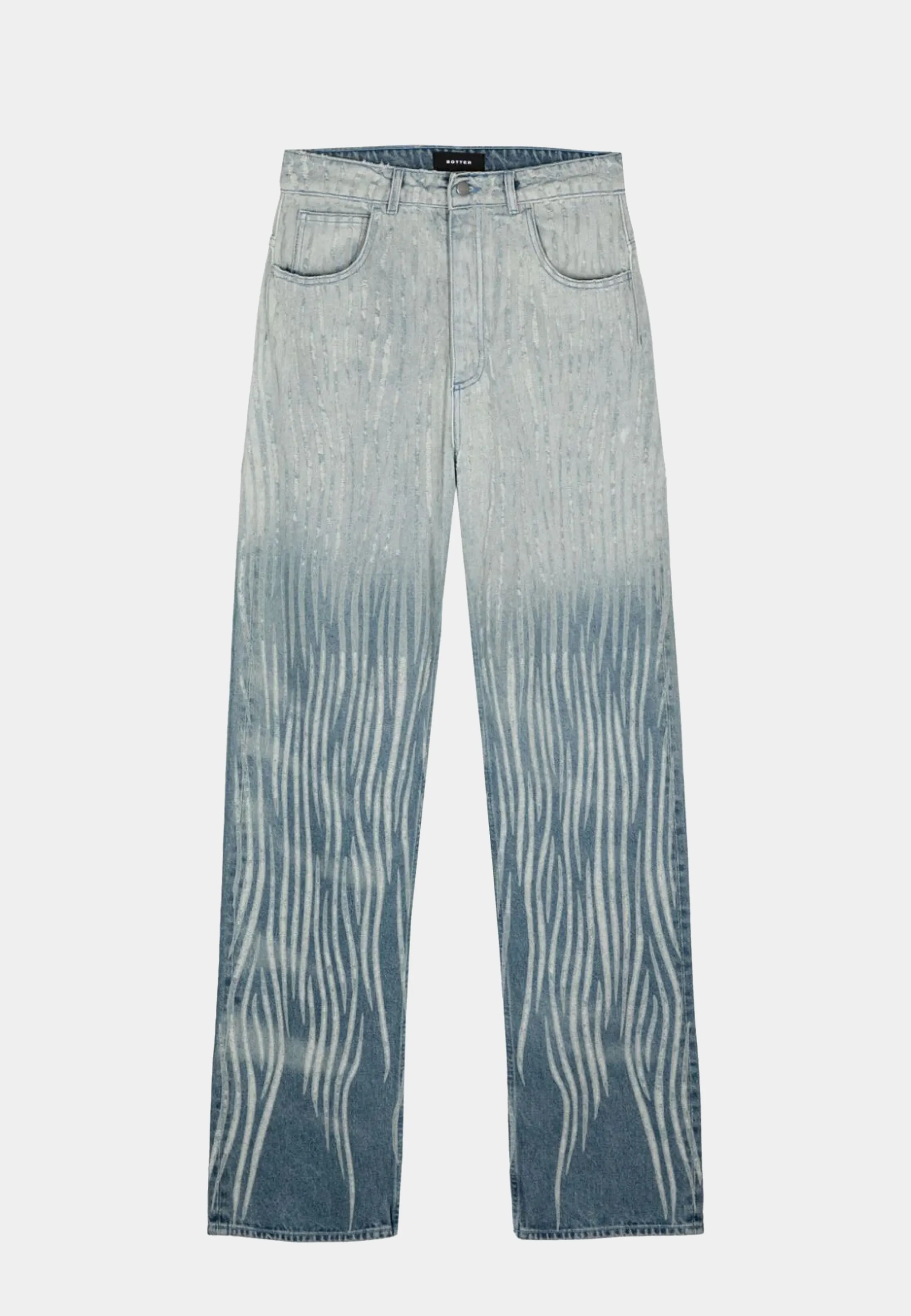 Botter Denim Trousers Gradient Distressed