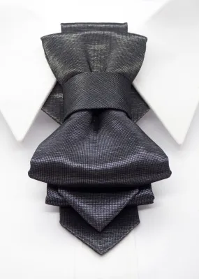 BOW TIE "SILVER ORIGAMI"