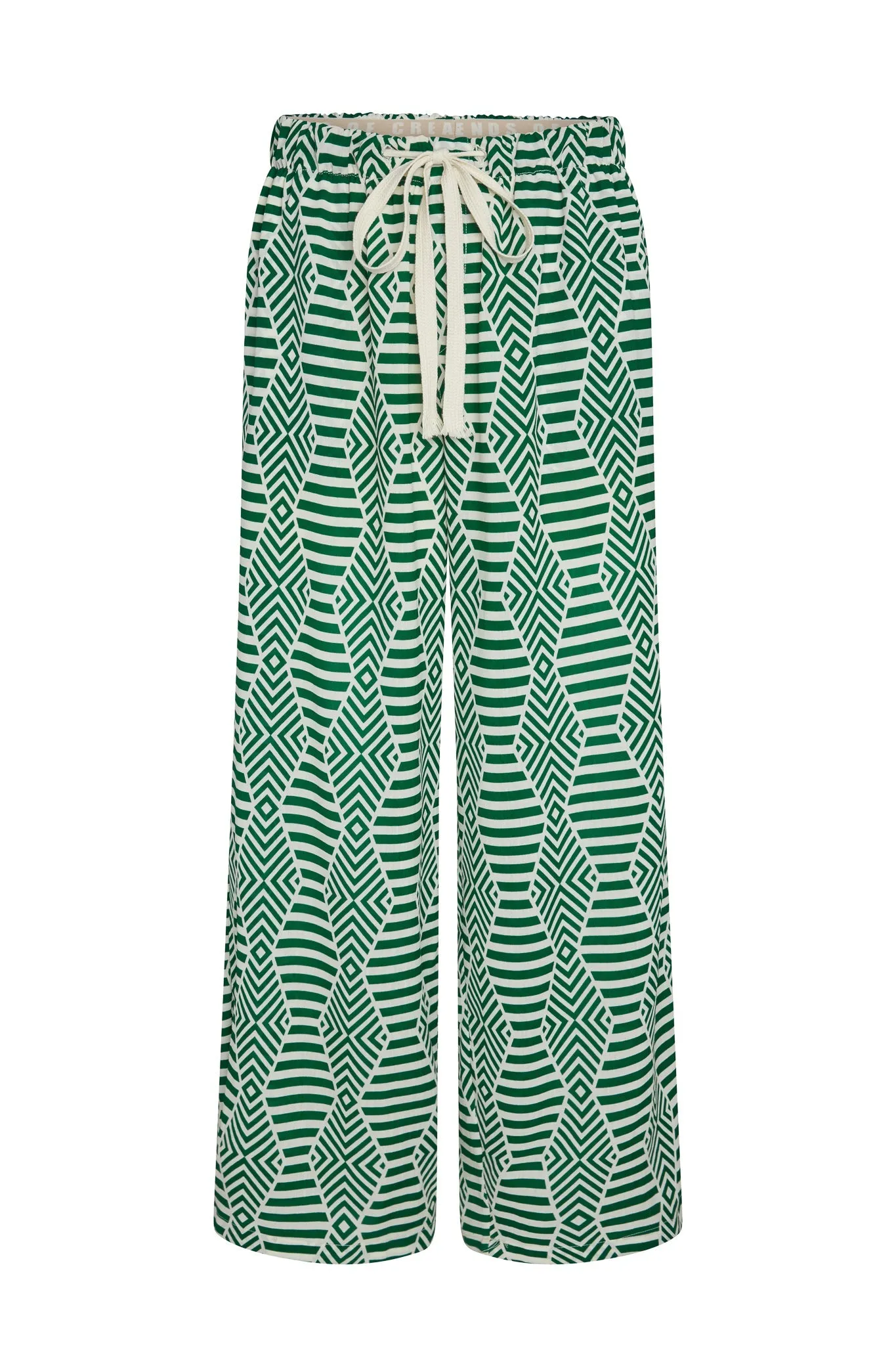 Bowie Baggy Printed Linen Pants