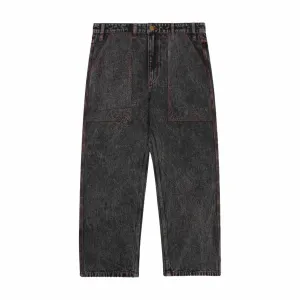 Butter Goods Breakdown Relaxed Denim Jeans (Acid Wash Black)