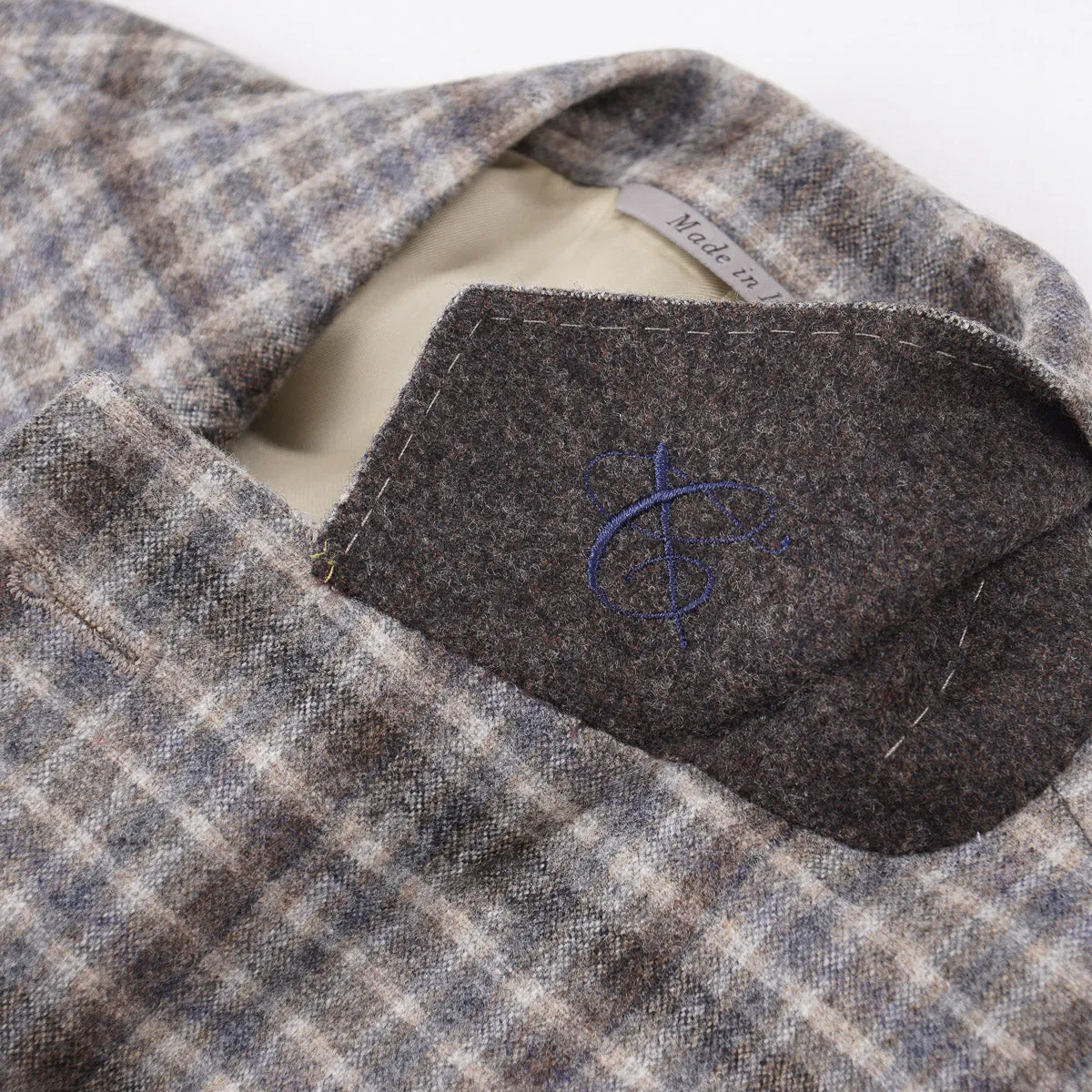 Canali Flannel Wool 'Kei' Sport Coat