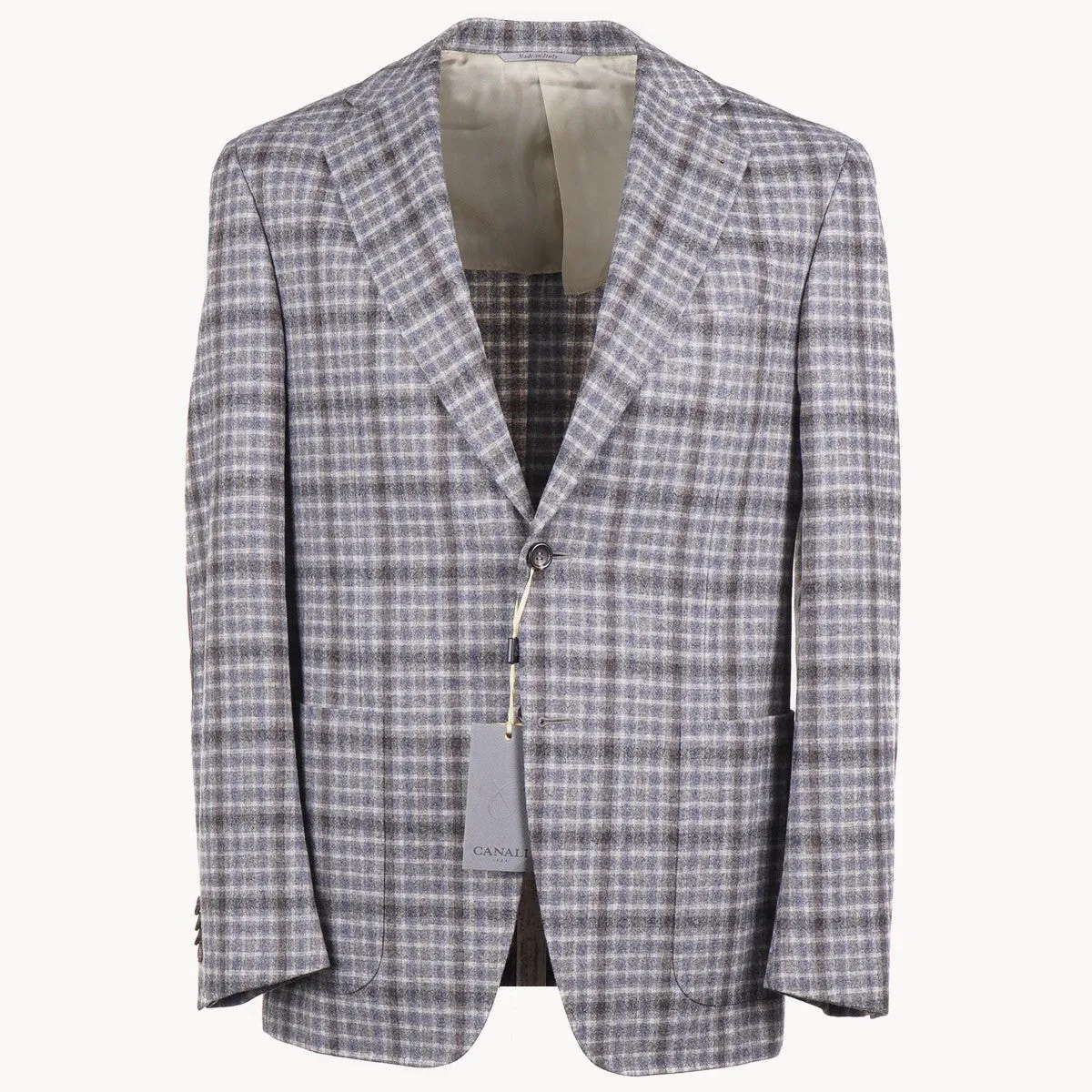 Canali Flannel Wool 'Kei' Sport Coat