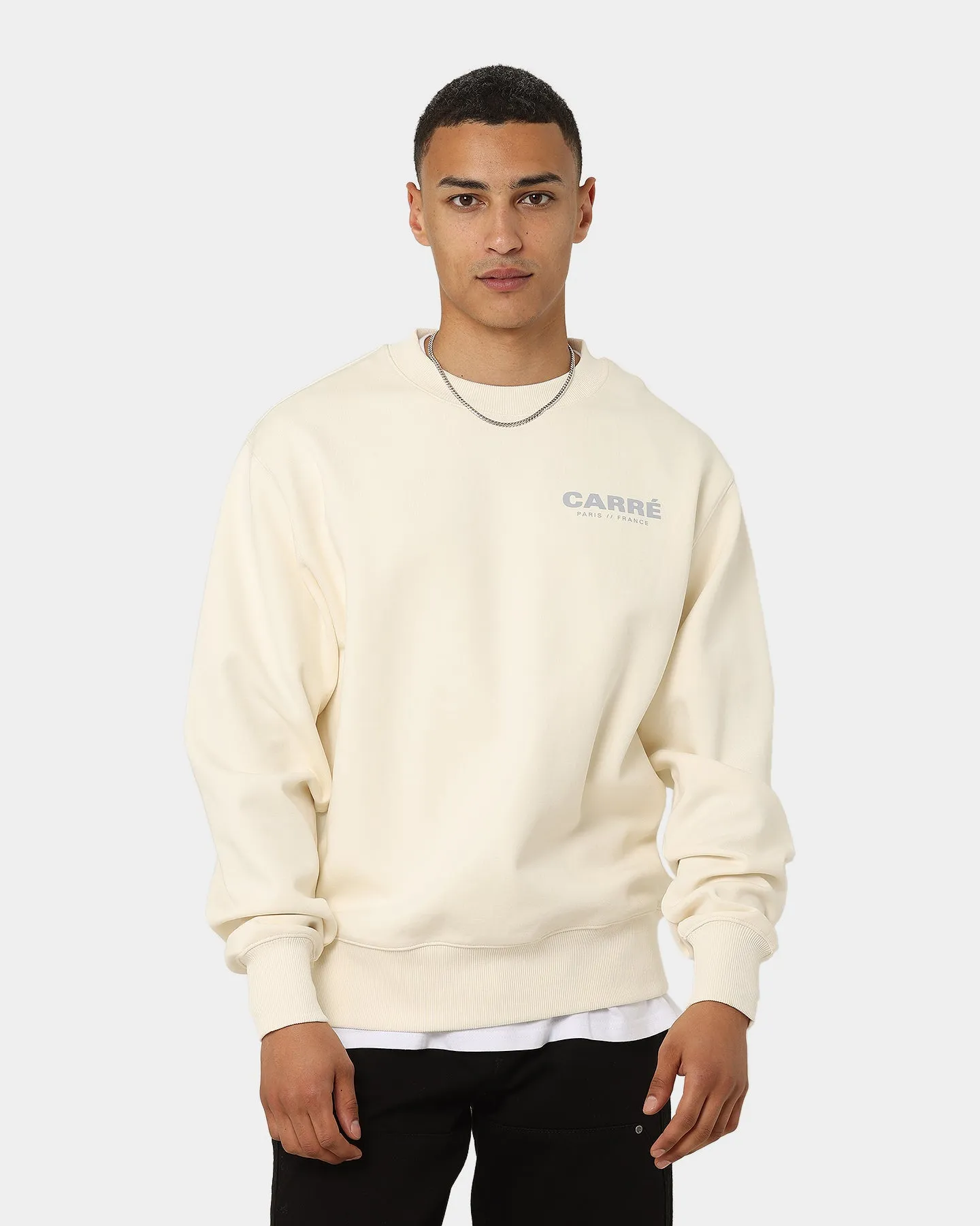 Carré Motion Crewneck Off White