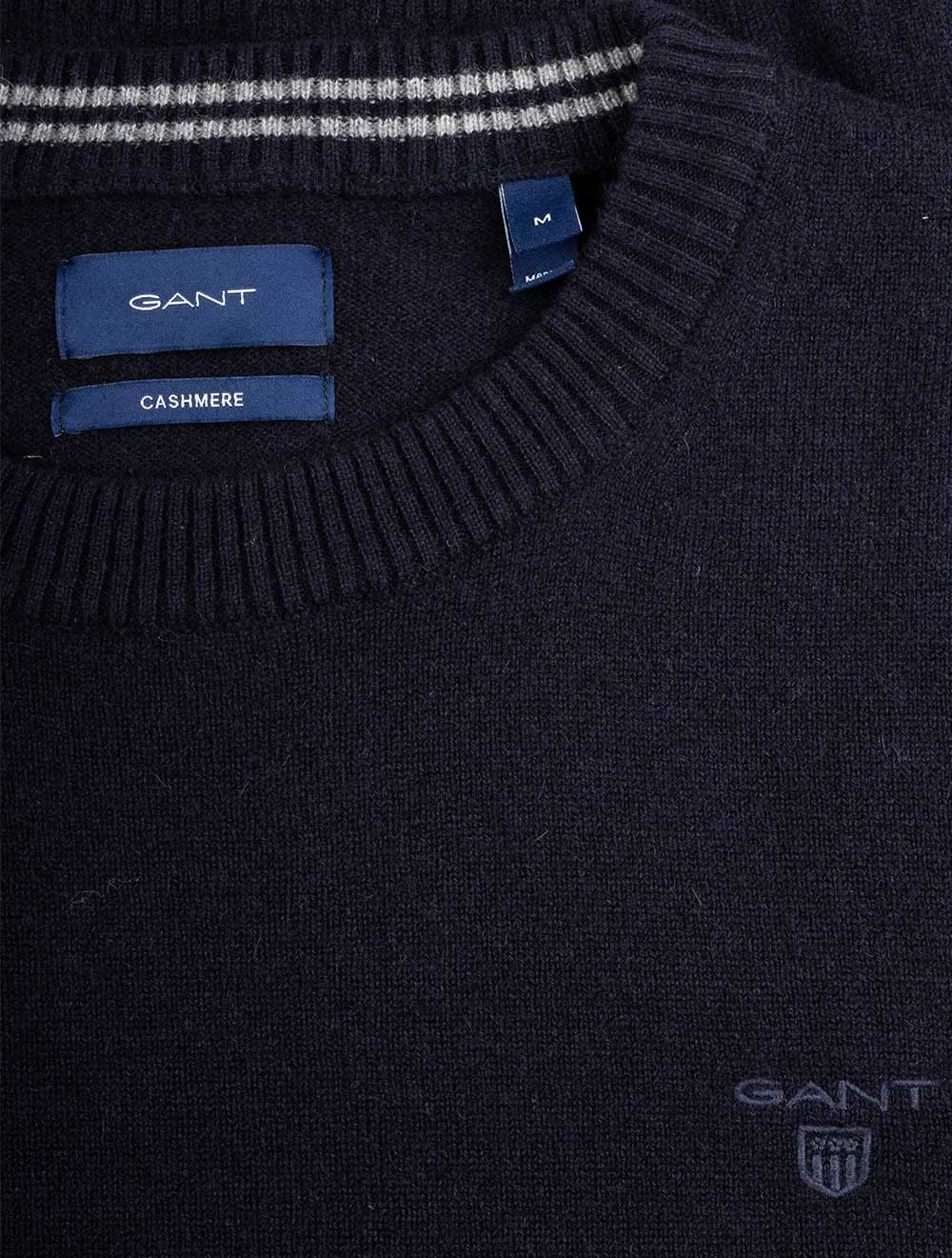 Cashmere Crew Neck Evening Blue