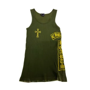 CHROME HEARTS TANK TOP GREEN