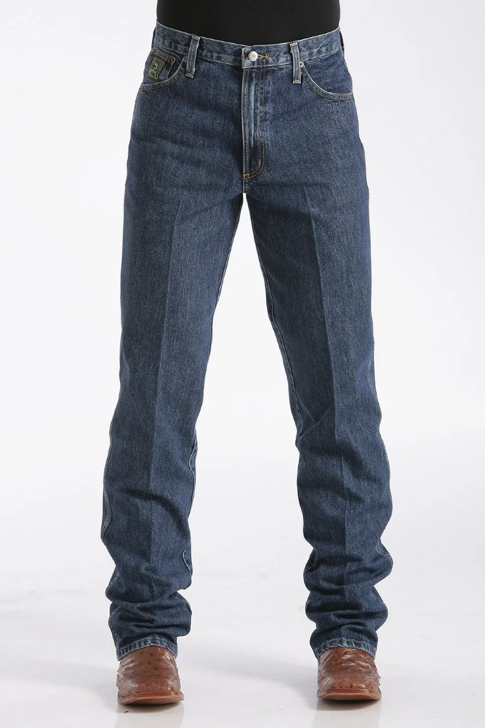 Cinch Men's Green Label Original Fit Jean - Dark Stonewash