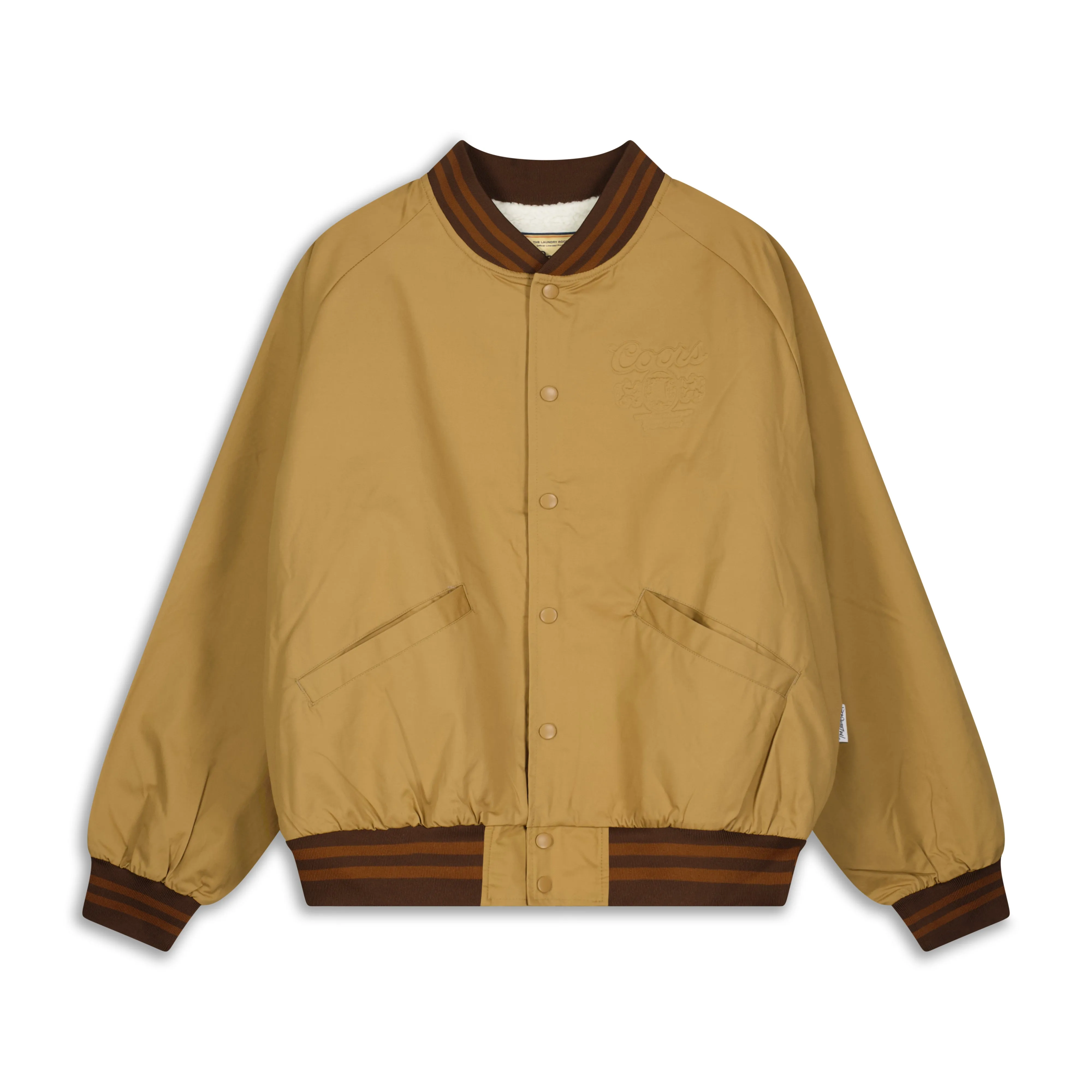 Coors Light Ghost - Stadium Denim Jacket - Camel Gold