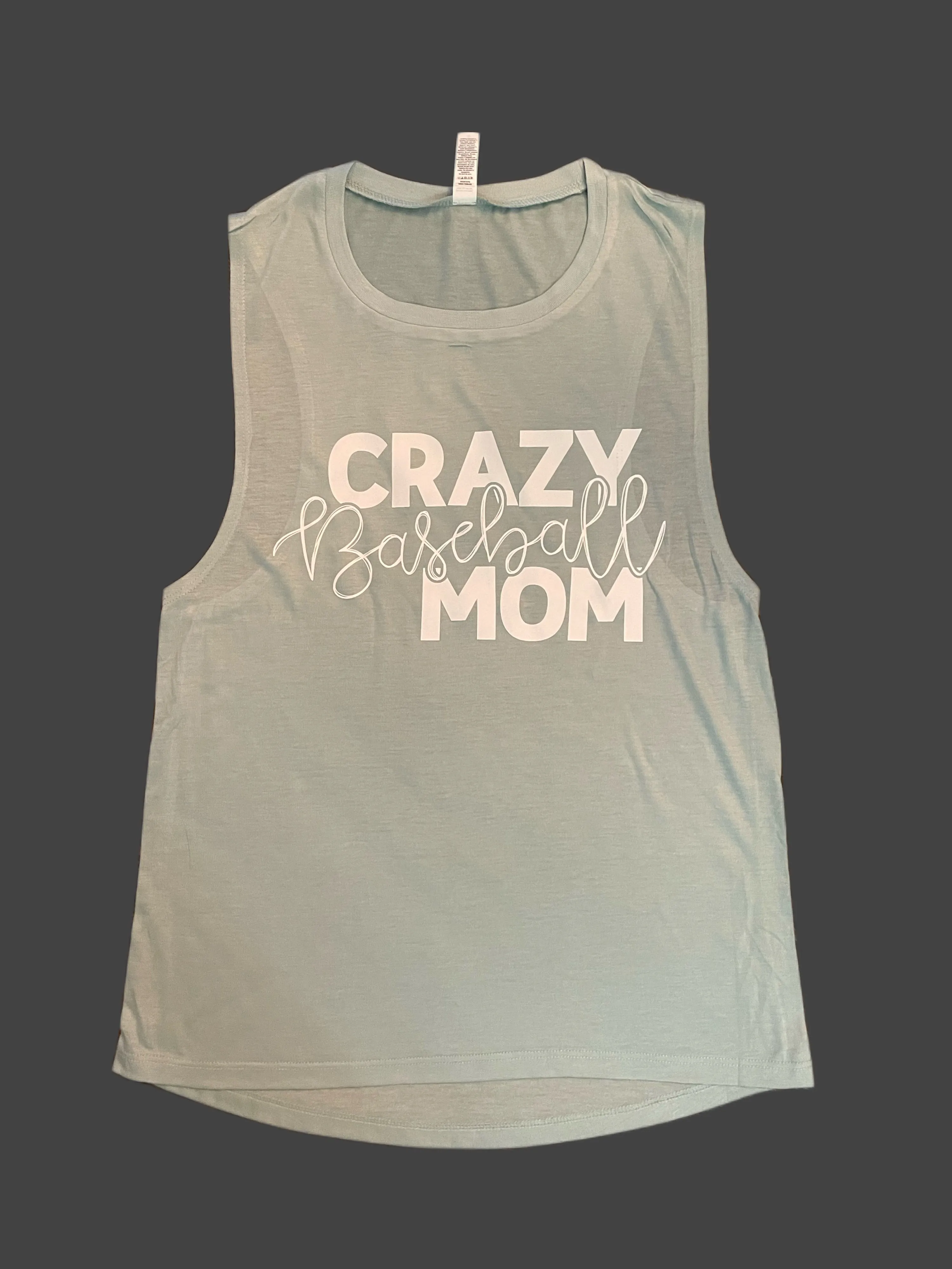 Crazy Baseball Mom Tank