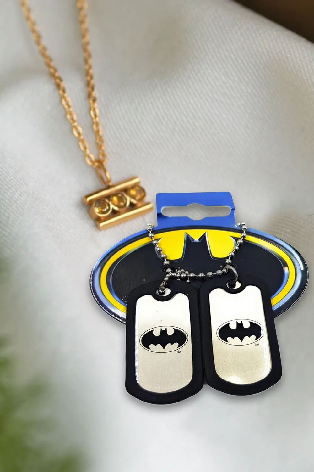 DC Comics Batman Men - Pendant with Chain