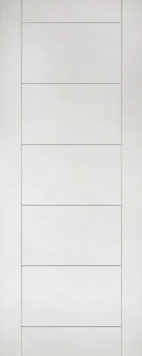 Deanta Seville White Primed FD30 PAS24 Fire Door Set