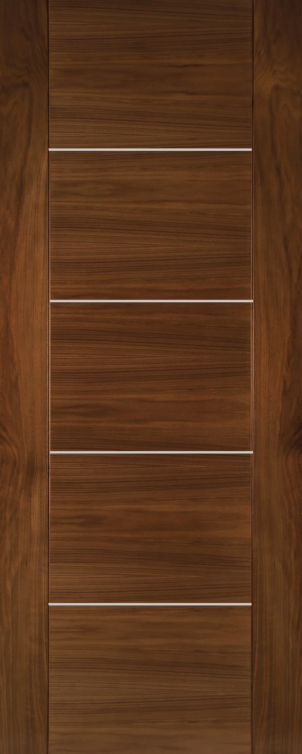 Deanta Valencia Walnut Pre-Finished FD30 PAS24 Fire Door Set